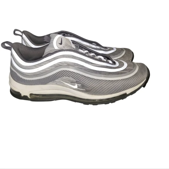 Wolf Grey Ultra Nike Air Max 97  Athletic Sneaker Tennis Shoe Men 13 Gray Walk - Picture 12 of 12